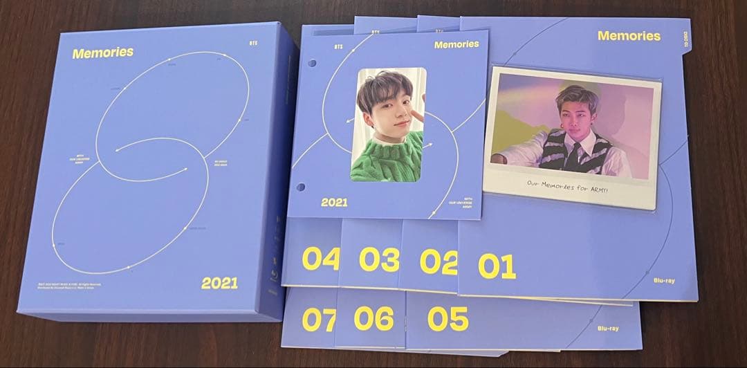 BTS Memories 2021 Blu-ray トレカジョングク