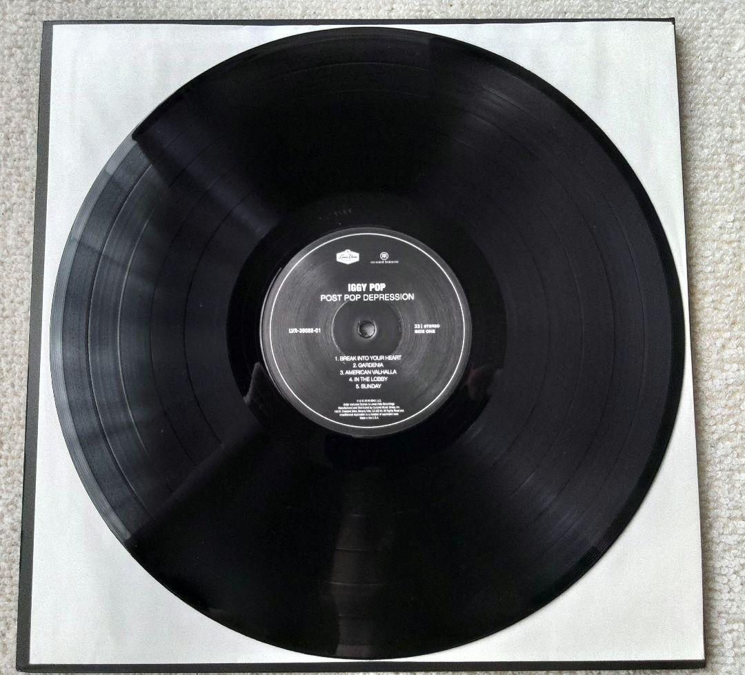 Iggy Pop Post Pop Depression LPレコード