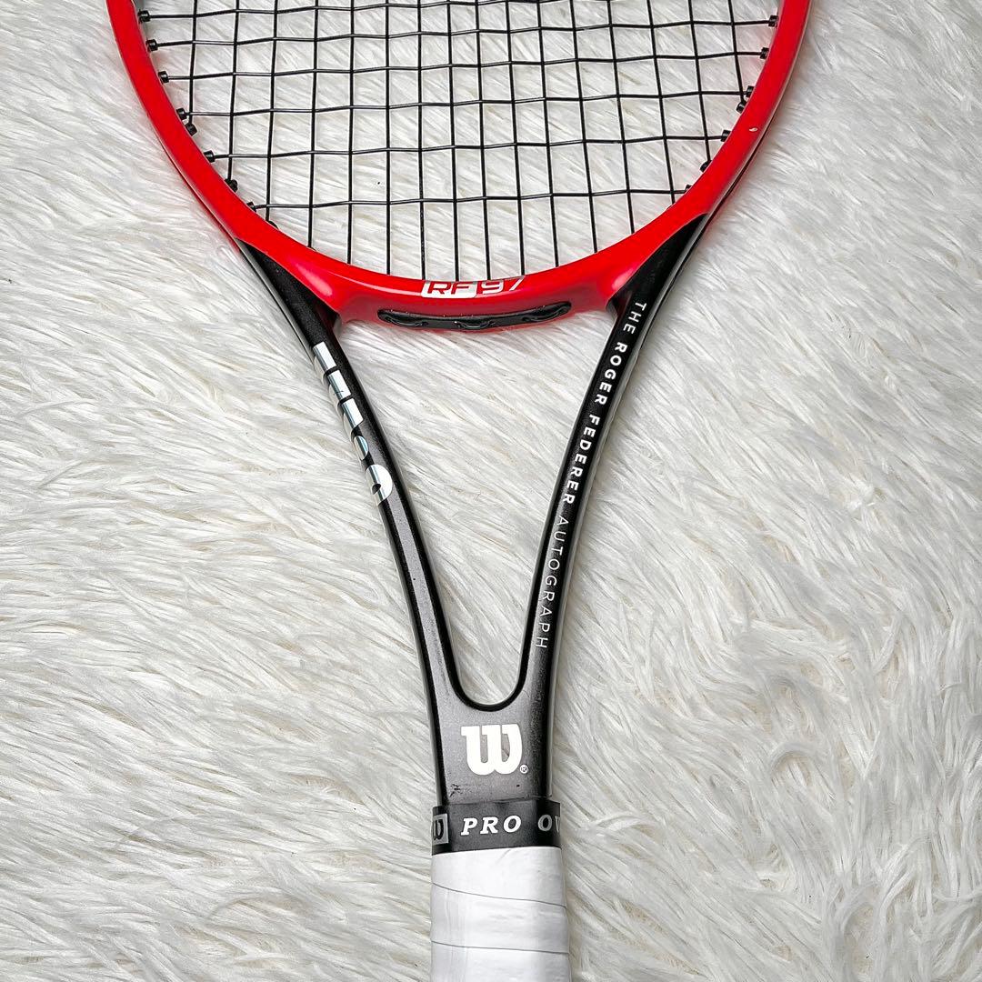 【良品】Wilson Pro Staff RF97 V10 フェデラーモデル