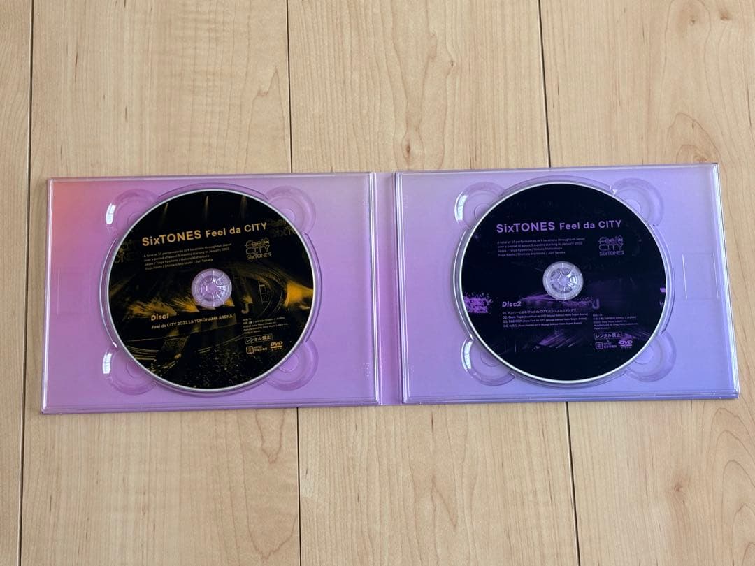 SixTONES ストーンズ　ライブDVD 3枚セット