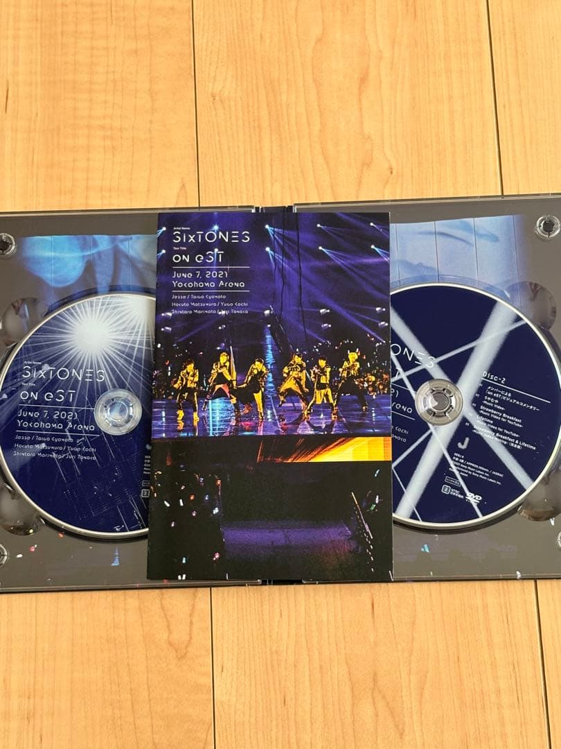 SixTONES ストーンズ　ライブDVD 3枚セット