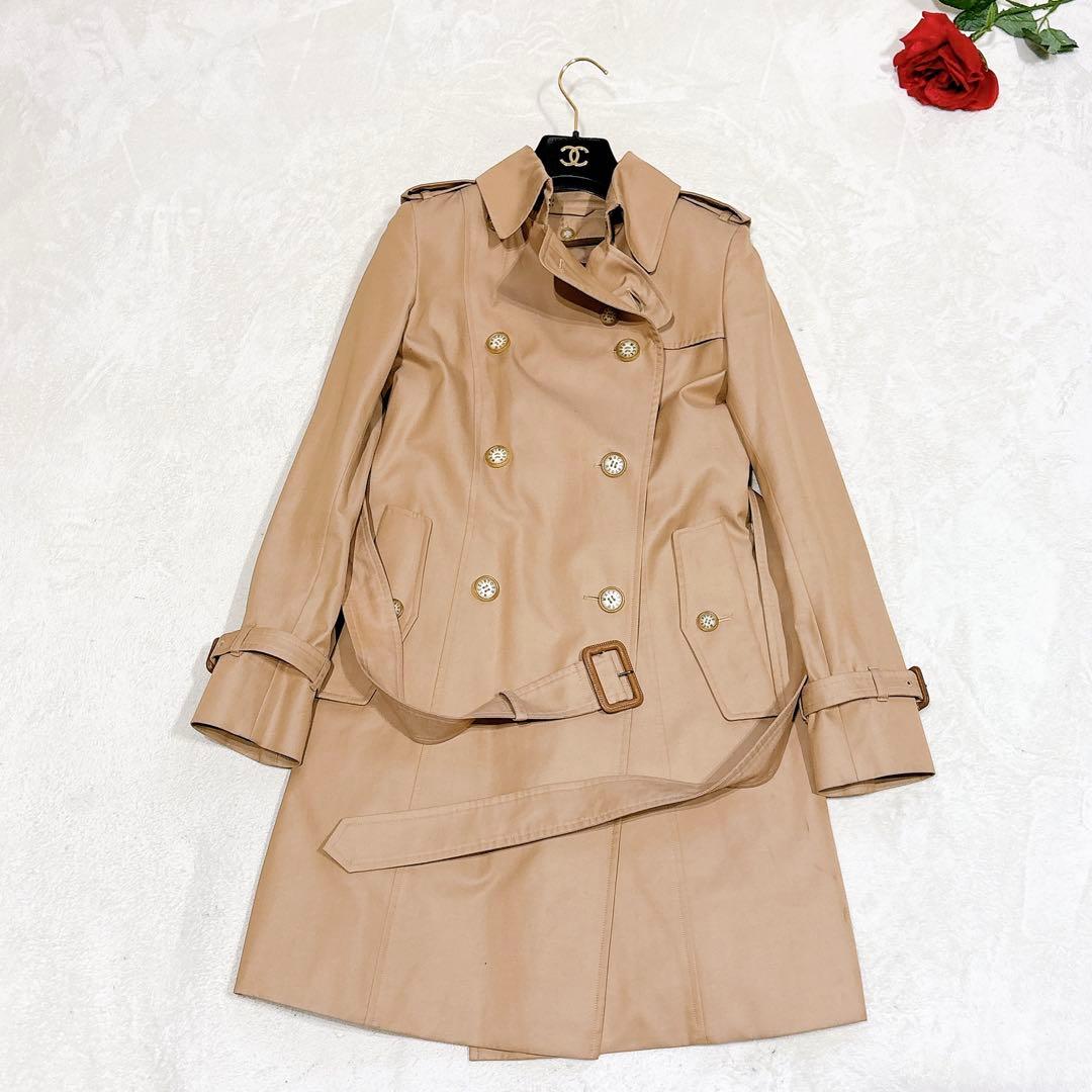 新品同様✨　マッキントッシュ　ロンドン　トレンチコート　ブラウンベージュ　36