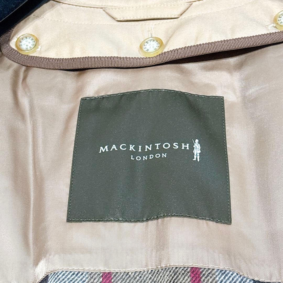 新品同様✨　マッキントッシュ　ロンドン　トレンチコート　ブラウンベージュ　36