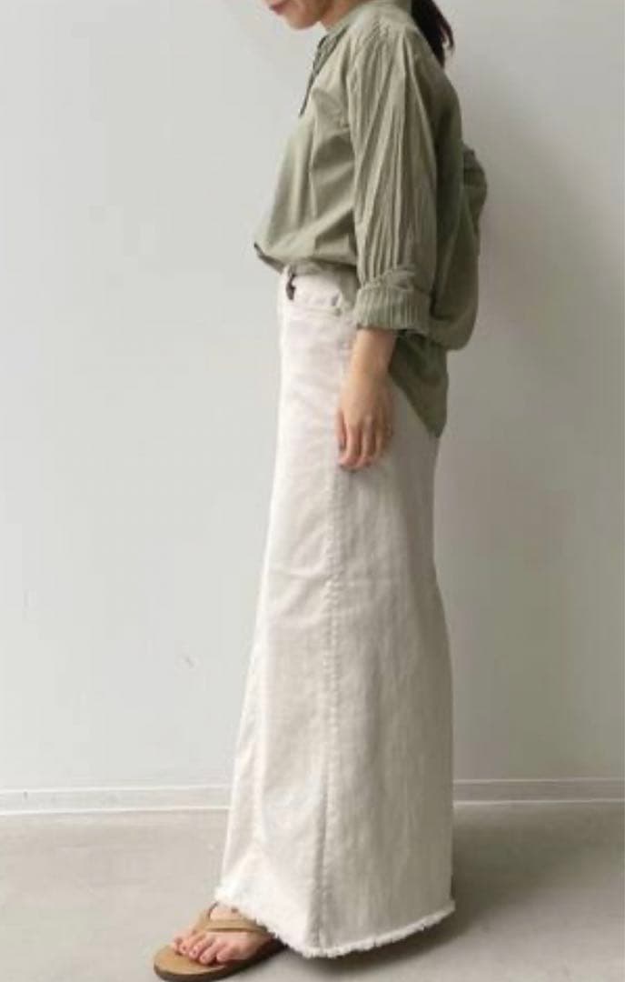 スカート GOOD GRIEF! A Line Fringe Hem Skirt
