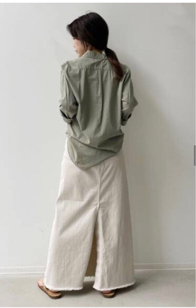 スカート GOOD GRIEF! A Line Fringe Hem Skirt