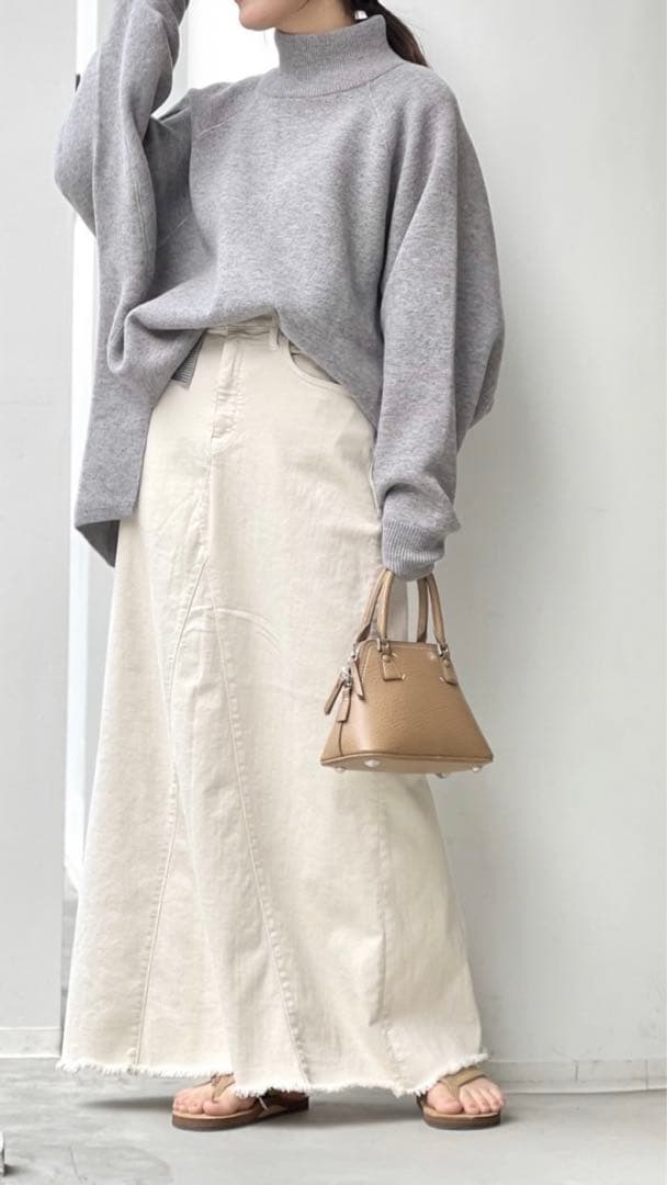 スカート GOOD GRIEF! A Line Fringe Hem Skirt