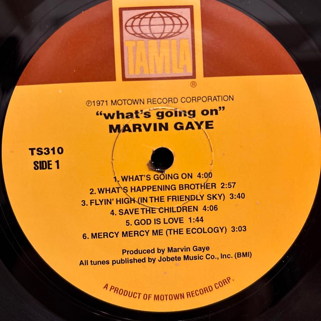 Marvin Gaye What's Going On レコード LP soul