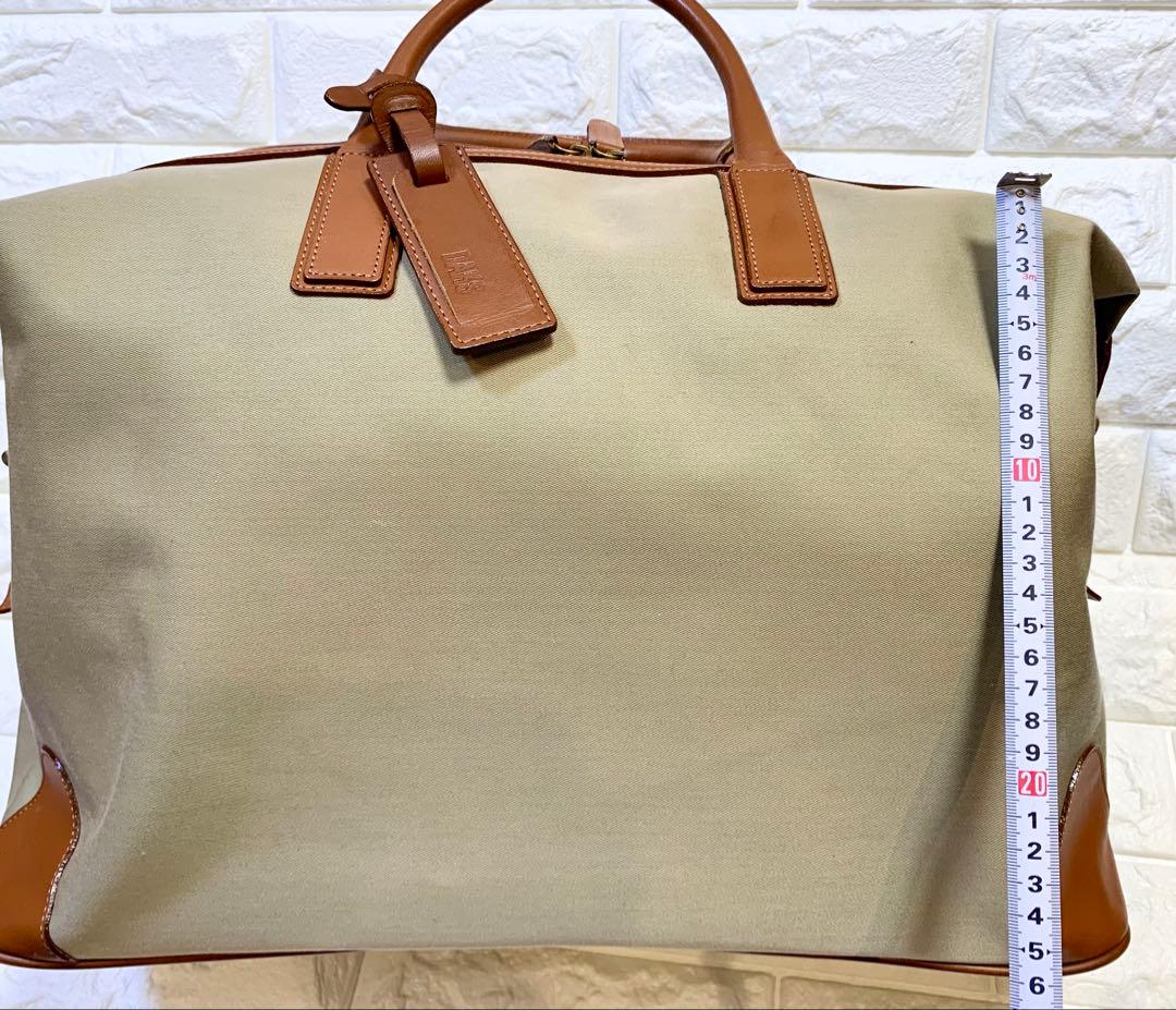 【美品】DAKS ボストンバッグ ベージュ/ブラウン
