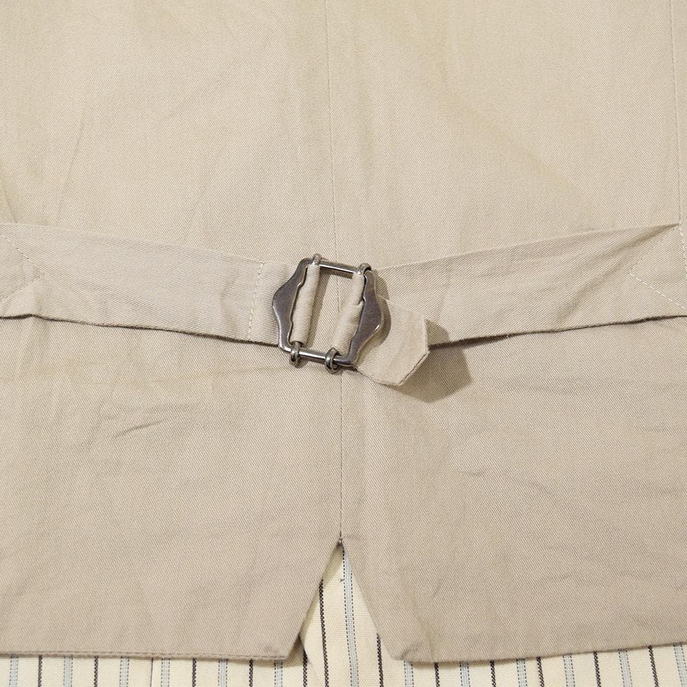 イタリア製 ラルディーニ LARDINI シルク ベスト ジレ 46 ベージュ