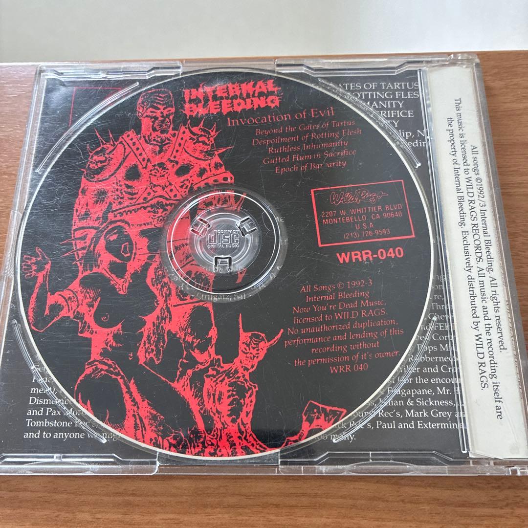 レア盤 Internal Bleeding Invocation of Evil