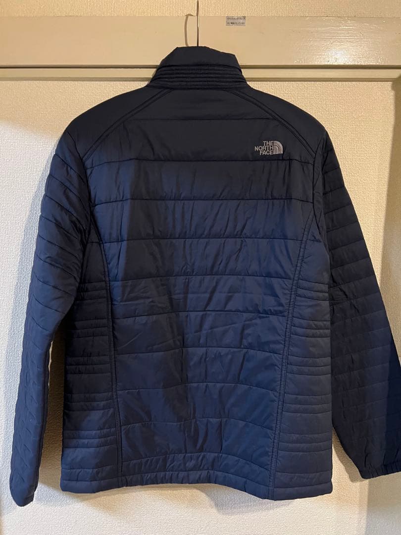 The North Face ネイビー ライトダウンジップアップ