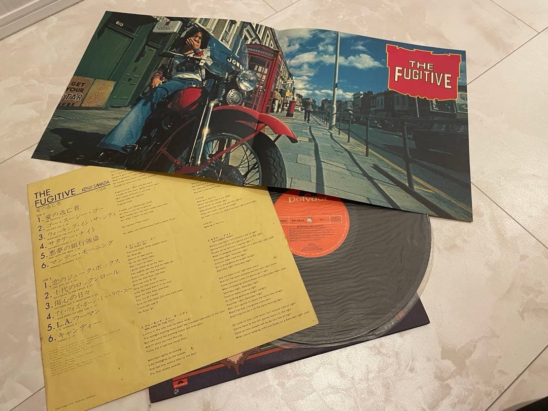 沢田研二The Fugitive レコード