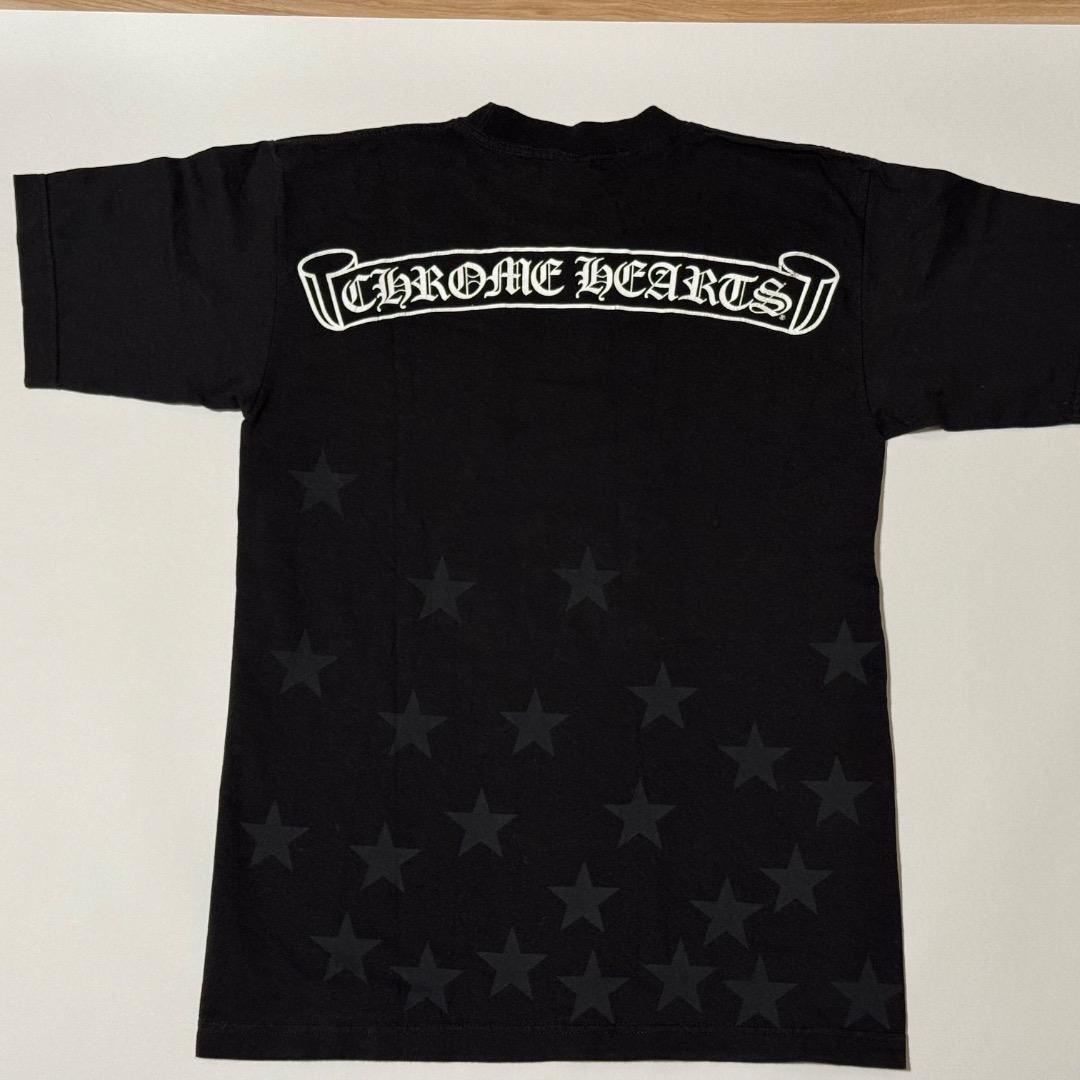 ぴ*け様 Chrome Hearts 半袖黒star Tシャツ美品レア