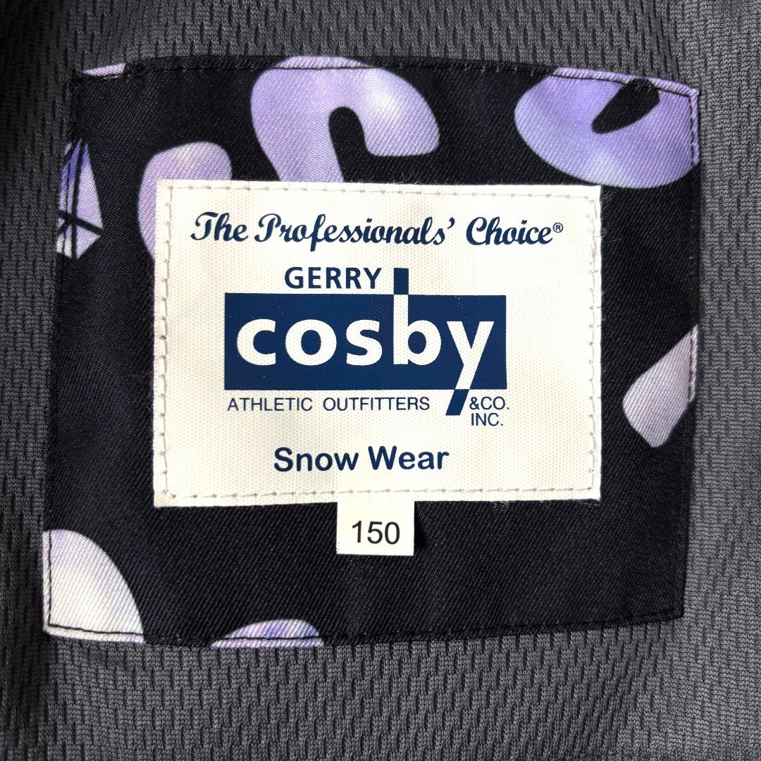 美品⭐️ cosby コスビー 150cm スキーウェア スノボウェア 紫 ロゴ