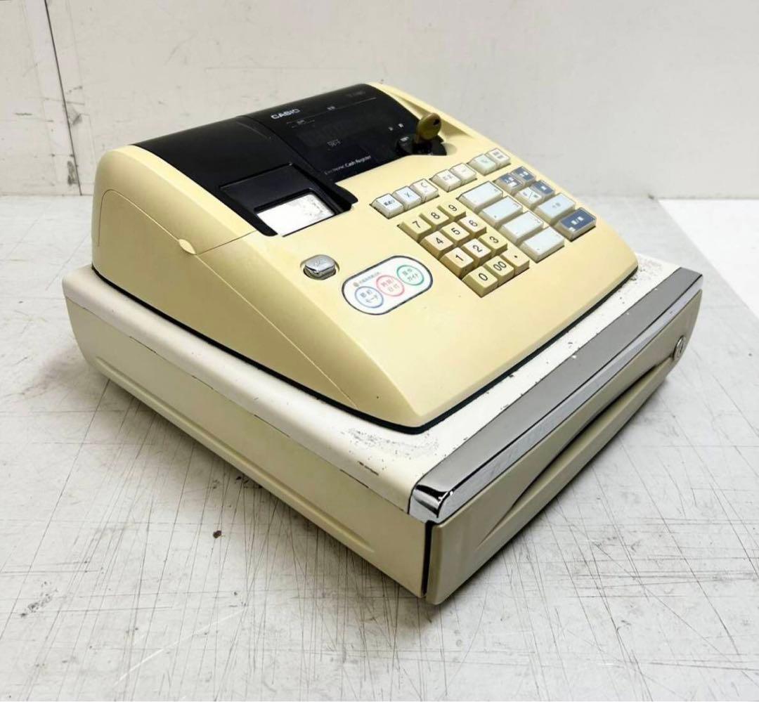 M0149 カシオ CASIO 電子レジスター TE-M80