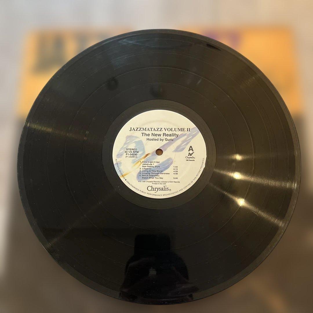 最終値下95年USオリジナル Guru Jazzmatazz Vol.2 2LP