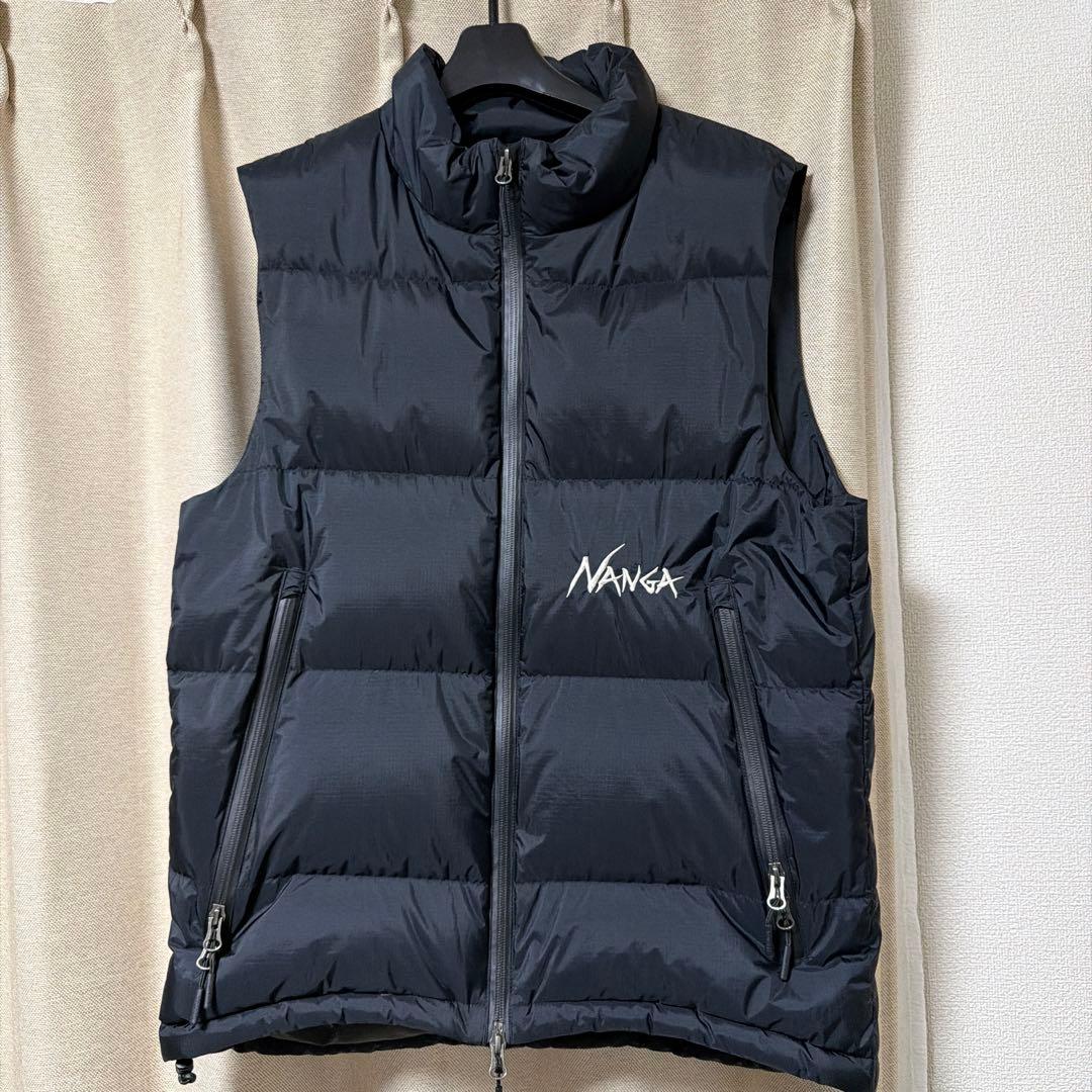 完売品 NANGA ナンガ 別注 オーロラテックス ダウンベスト　S
