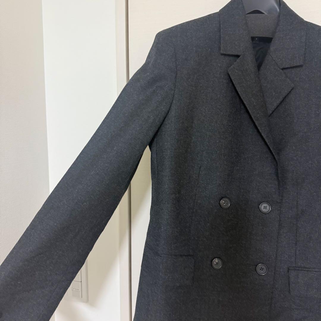 theory セオリー　チャコールグレー　セットアップ　美品