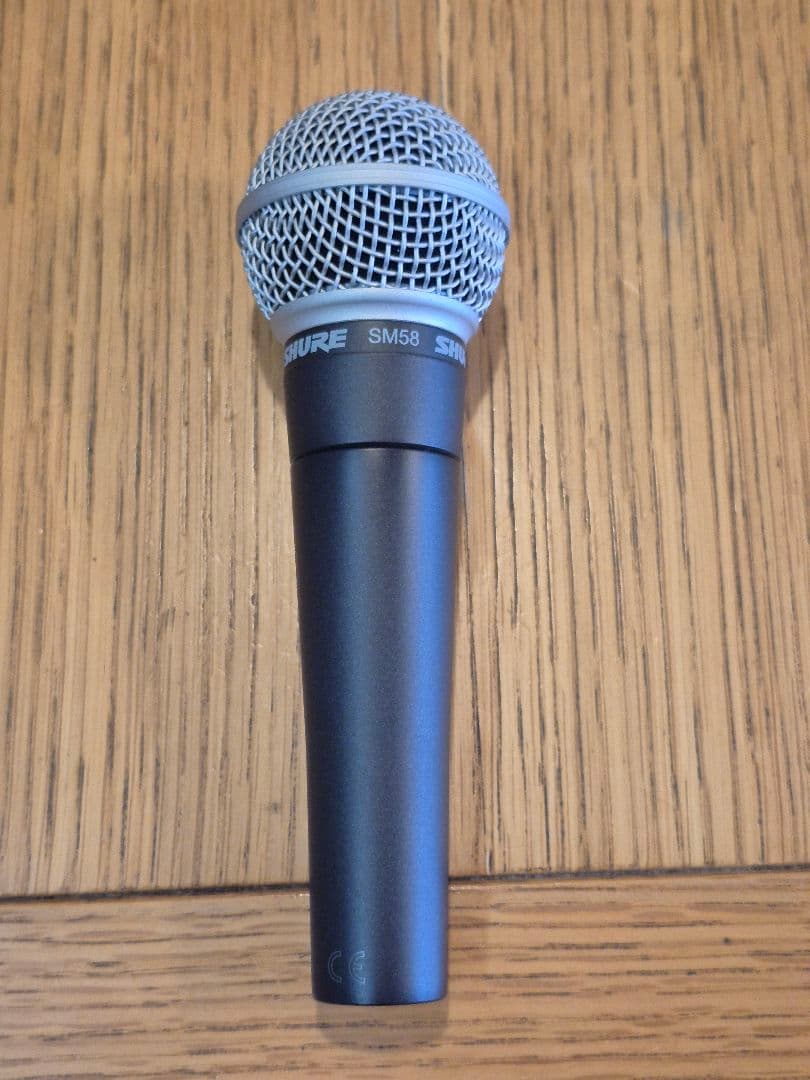 SHURE SM58 ダイナミックマイク スイッチ有