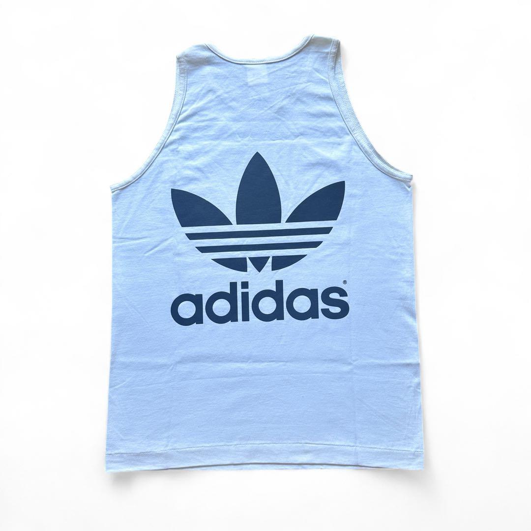 80s-90s “adidas” USA製 Logo Tank Top