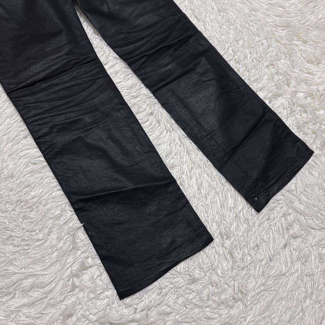 パンツ nudie jeans SLIM JIM DRY BLACK COATED 30