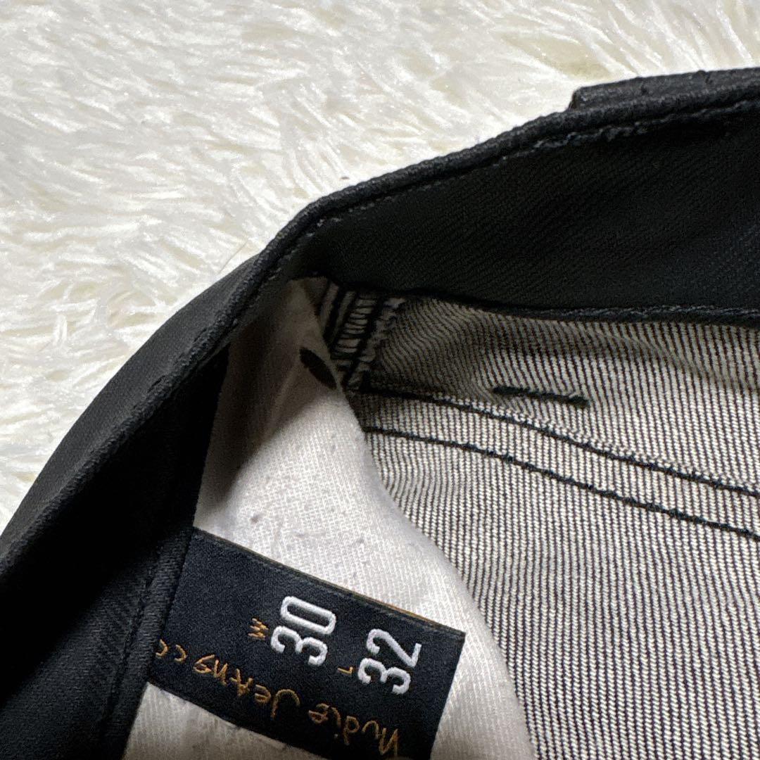 パンツ nudie jeans SLIM JIM DRY BLACK COATED 30
