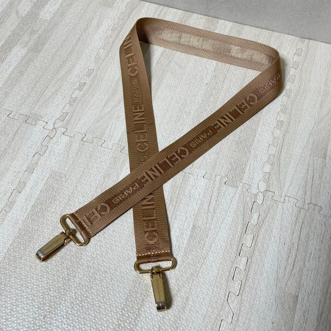 セリーヌ マカダム柄 ヴィンテージ 2WAY ボストンバッグ ストラップ有り