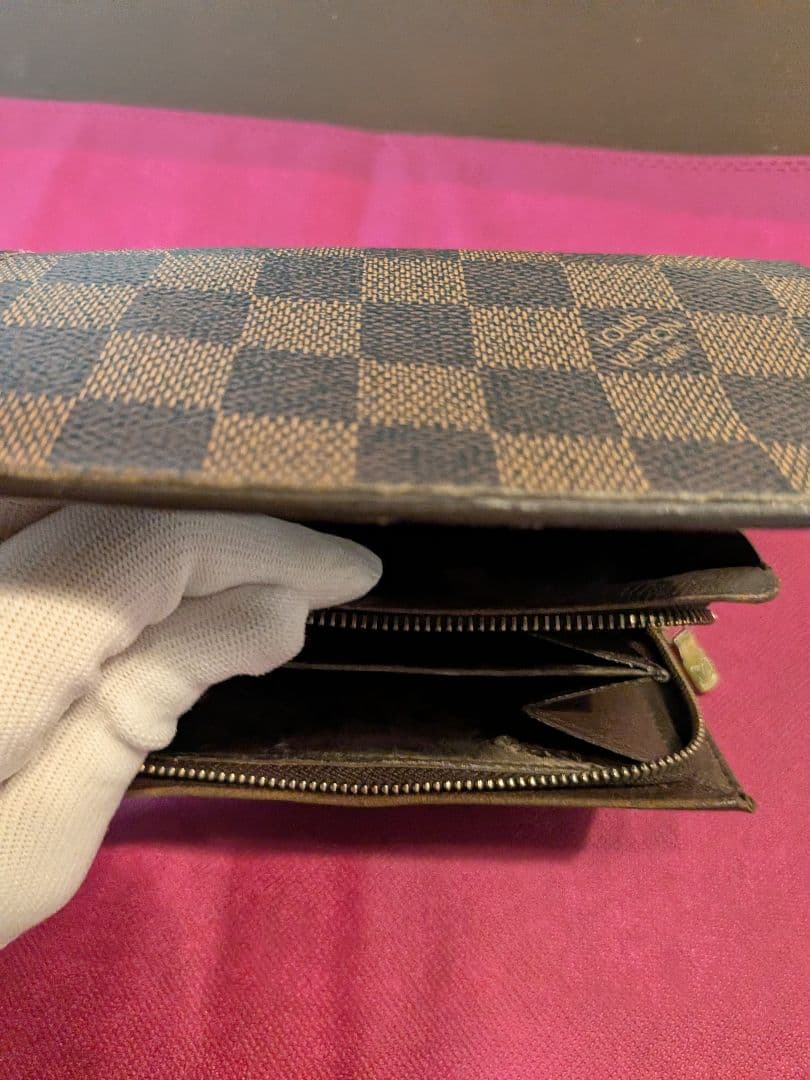 ルイ・ヴィトン (Damier)　2つ折り財布