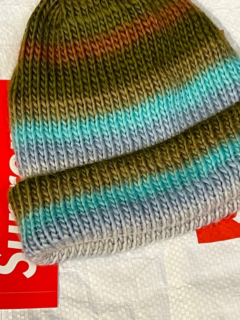Supreme Ombre Stripe Beanie グラデーションニット帽