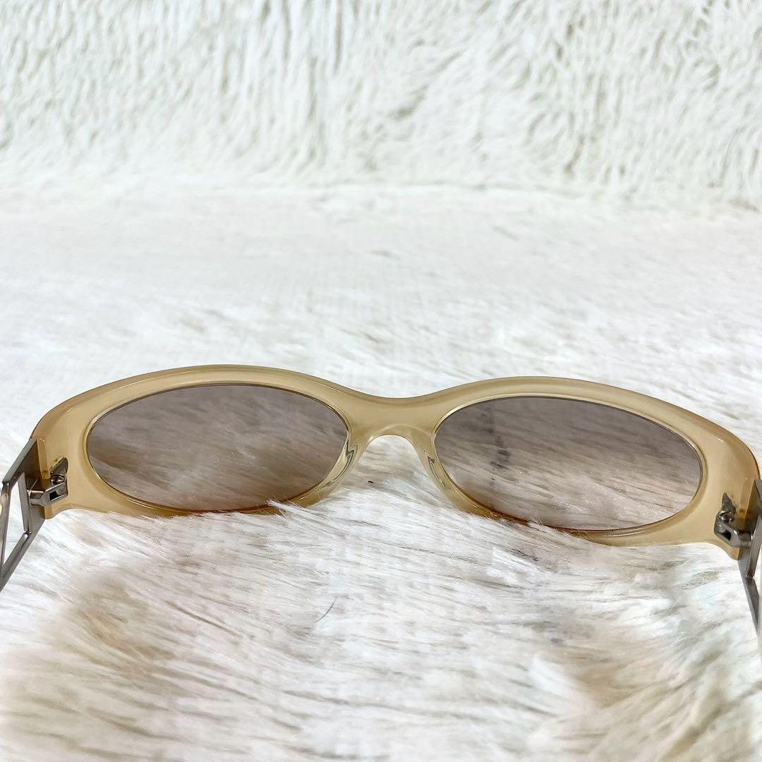 美品　miu miu　サングラス　SMU02D　ブラウンレンズ　ベージュフレーム