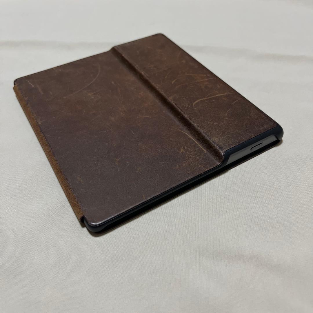 Kindle Oasis wifi+4G 32GB 保護シート レザーカバー 付