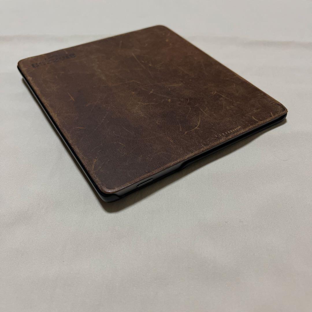 Kindle Oasis wifi+4G 32GB 保護シート レザーカバー 付