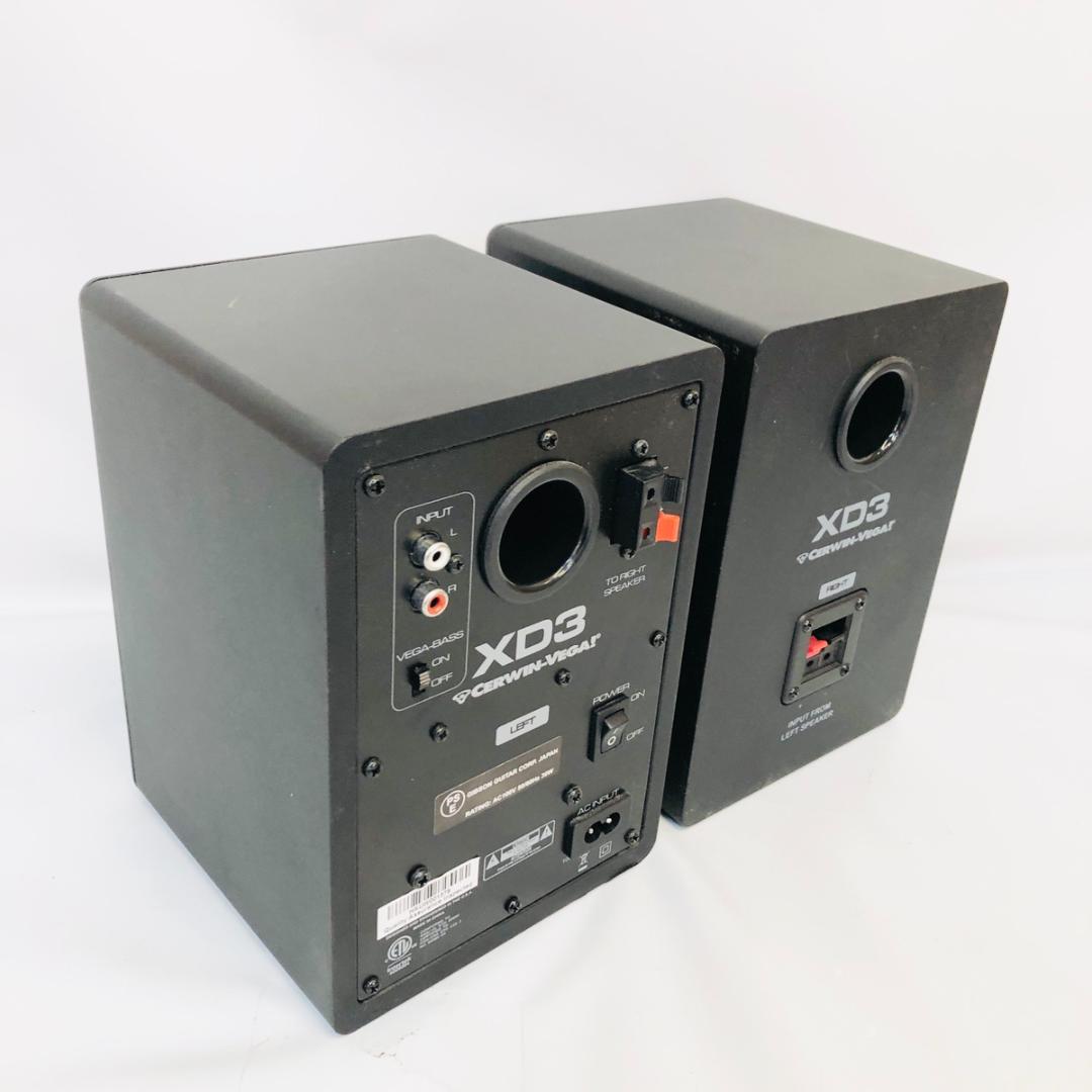 CERWIN-VEGA モニタースピーカー XD3 サーウィンベガ　「4967」