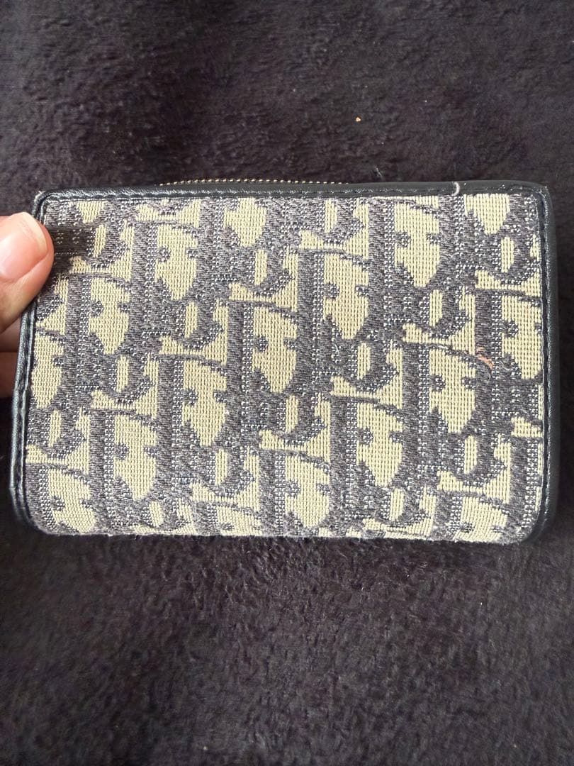 Christian Dior 二つ折り財布 モノグラム柄