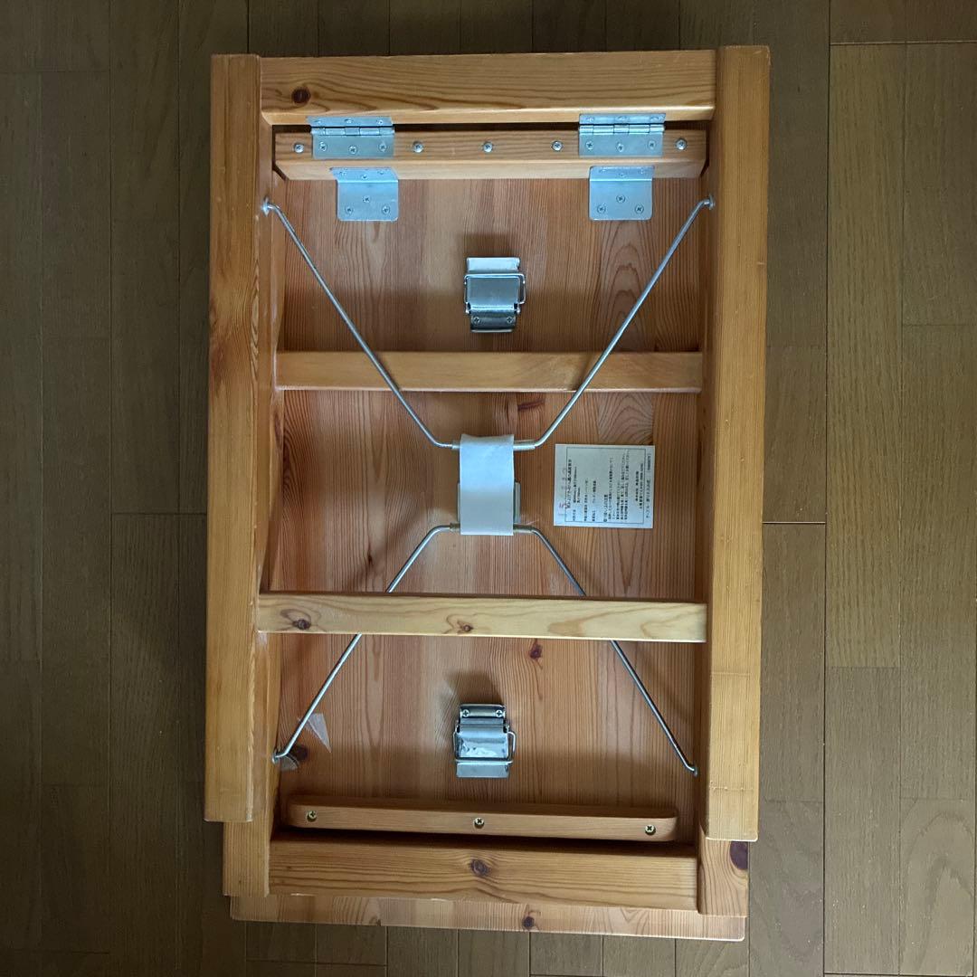 無印良品　木製折りたたみデスク