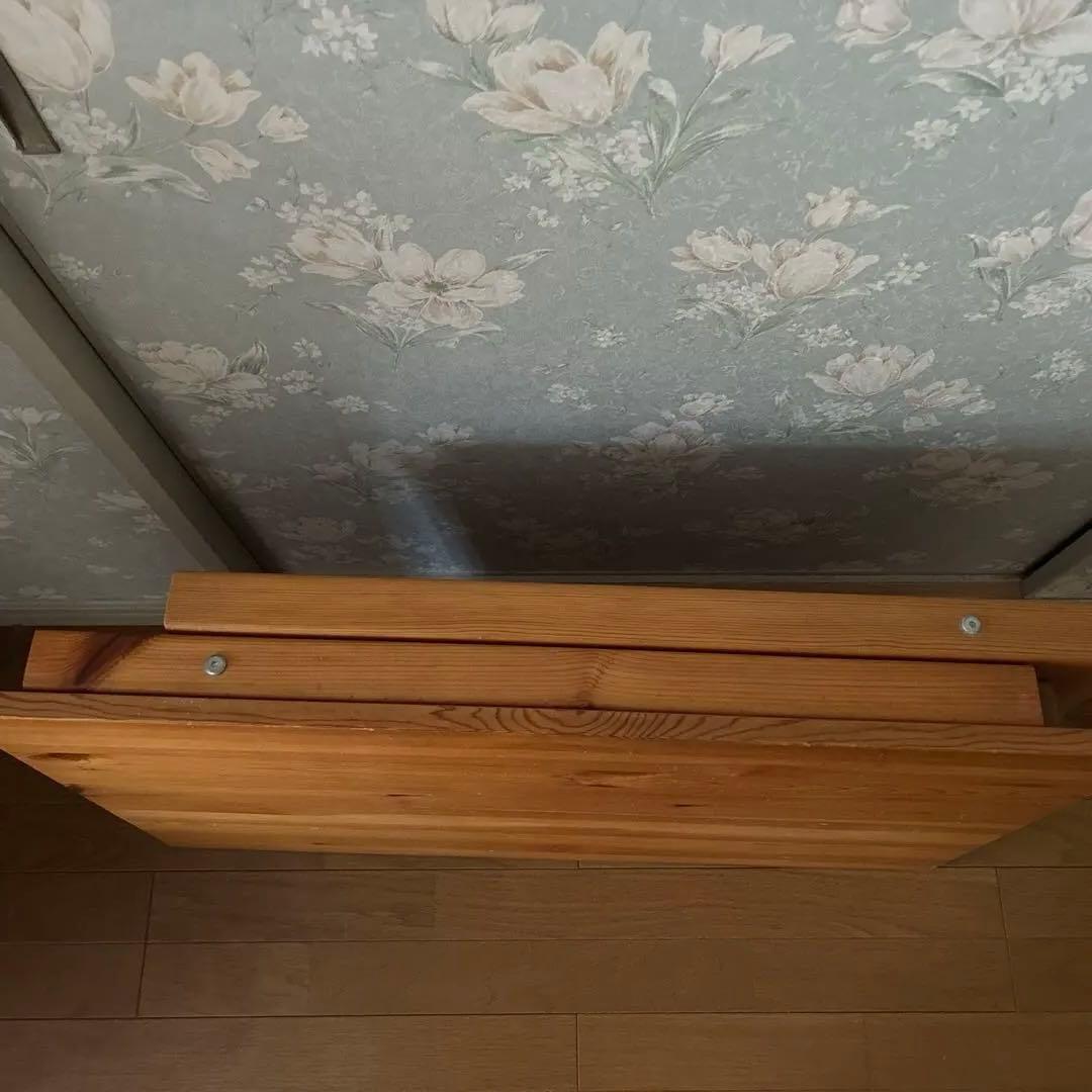 無印良品　木製折りたたみデスク