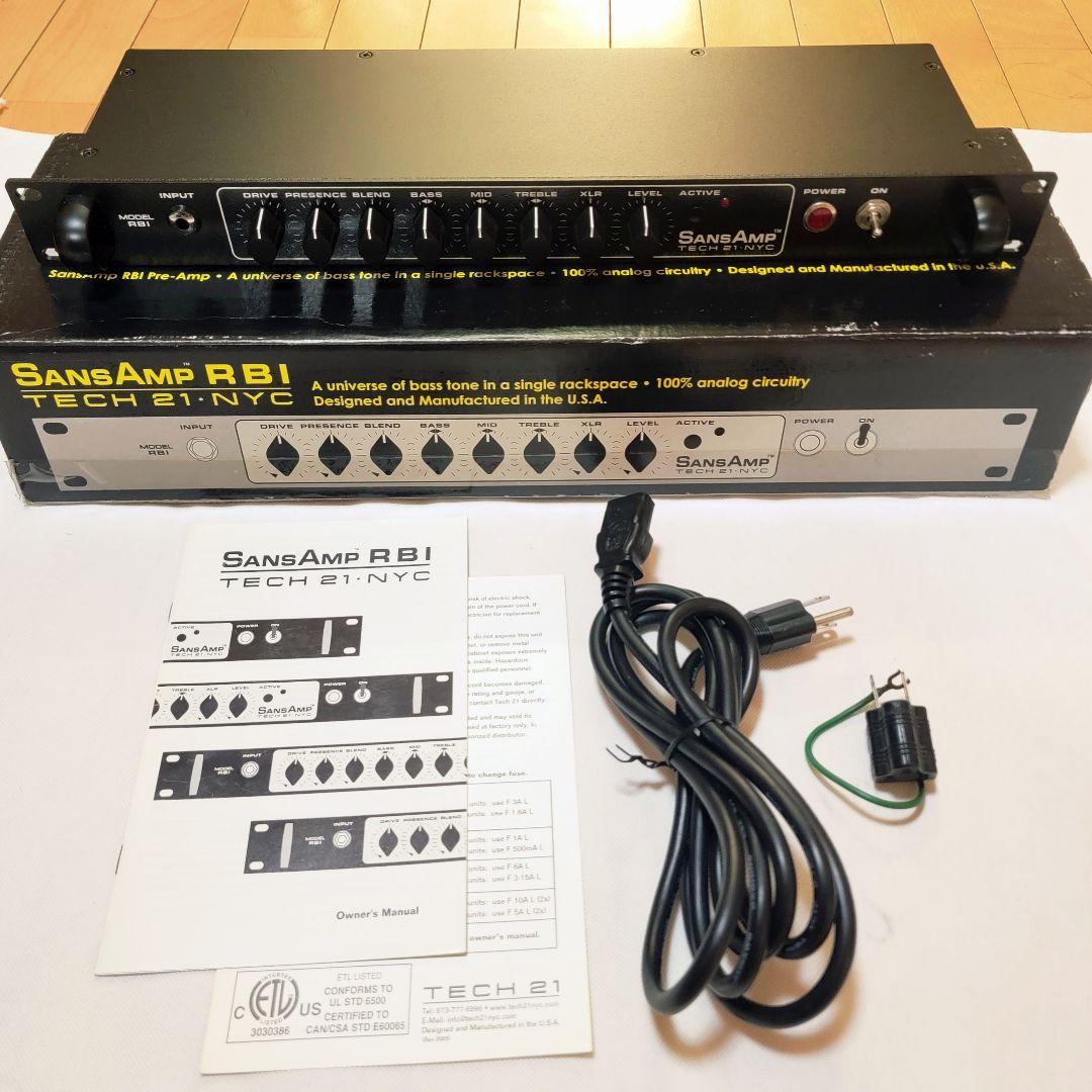 Tech21 SansAmp RBI ベースプリアンプ