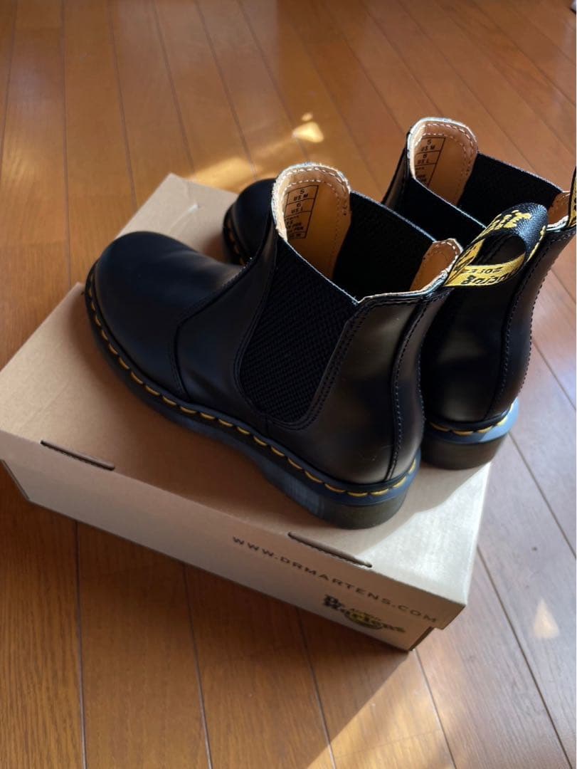 Dr. Martens サイドゴアブーツ 5 US ブラック