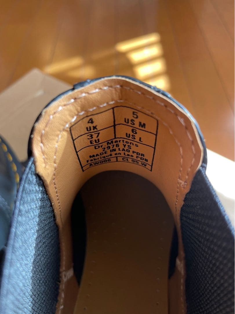 Dr. Martens サイドゴアブーツ 5 US ブラック