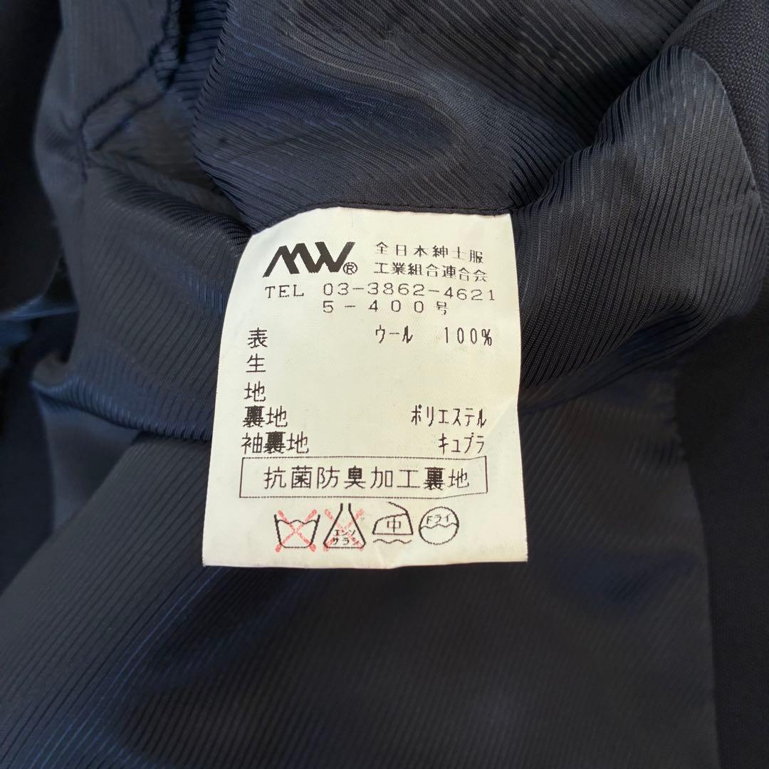 SPALDING テーラードジャケット 金ボタン BE6 紺ブレ ダブル