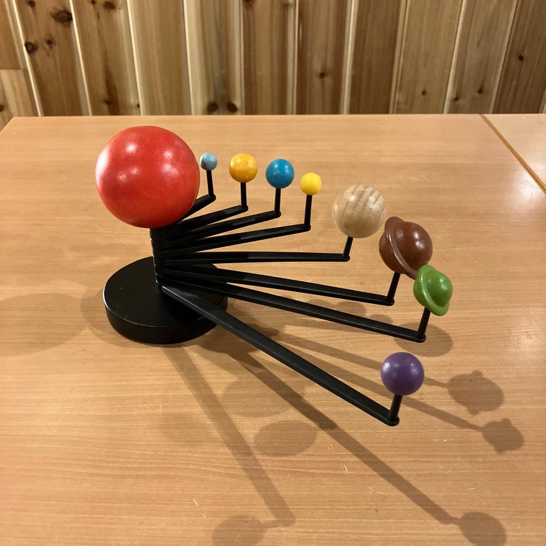 【廃番レア品】無印良品 木製 天体模型 中古
