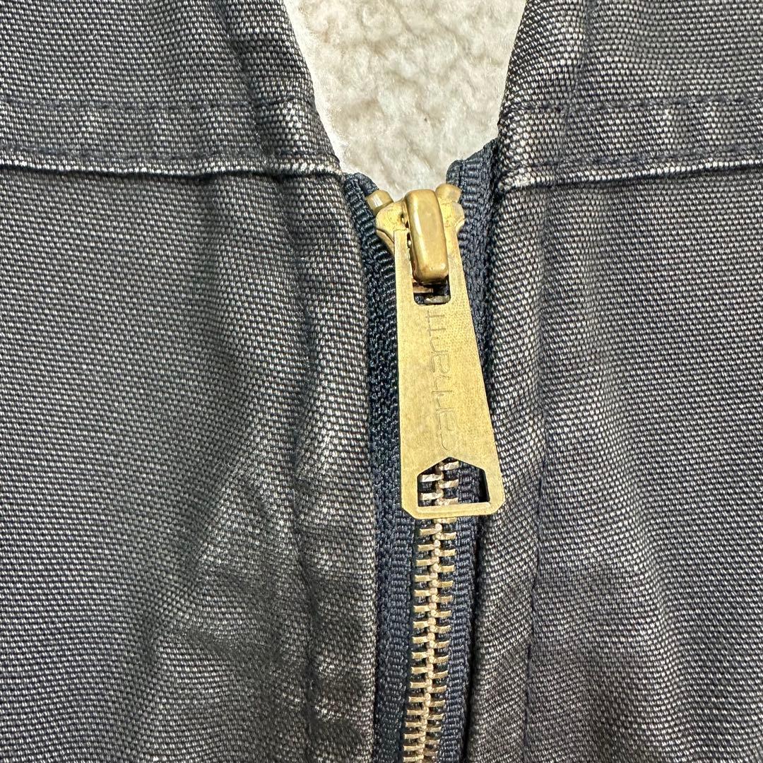 古着 カーハート Carhartt ベスト00s USA製 ブラック