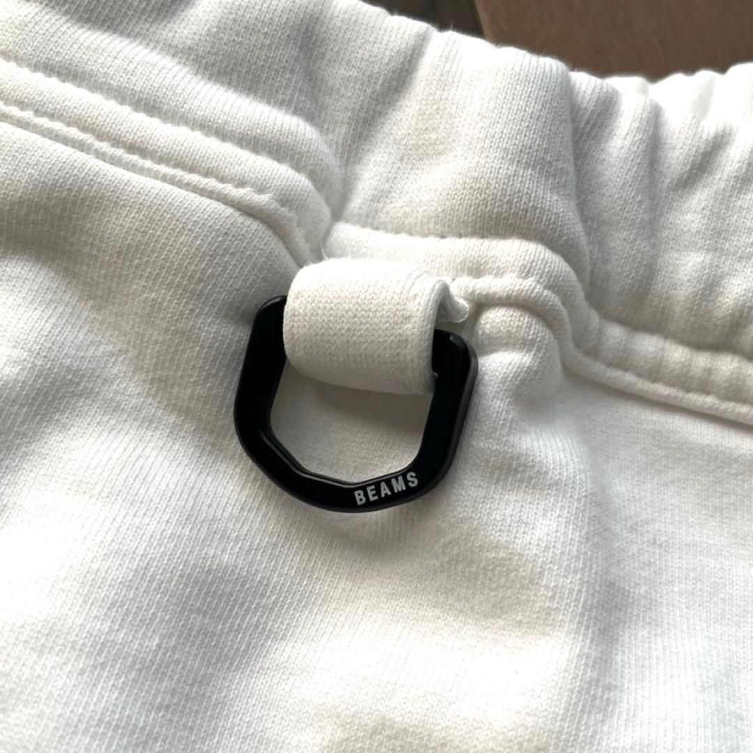 GRAMiCCi×BEAMSのコラボスエットパンツ ホワイト　 Mサイズ
