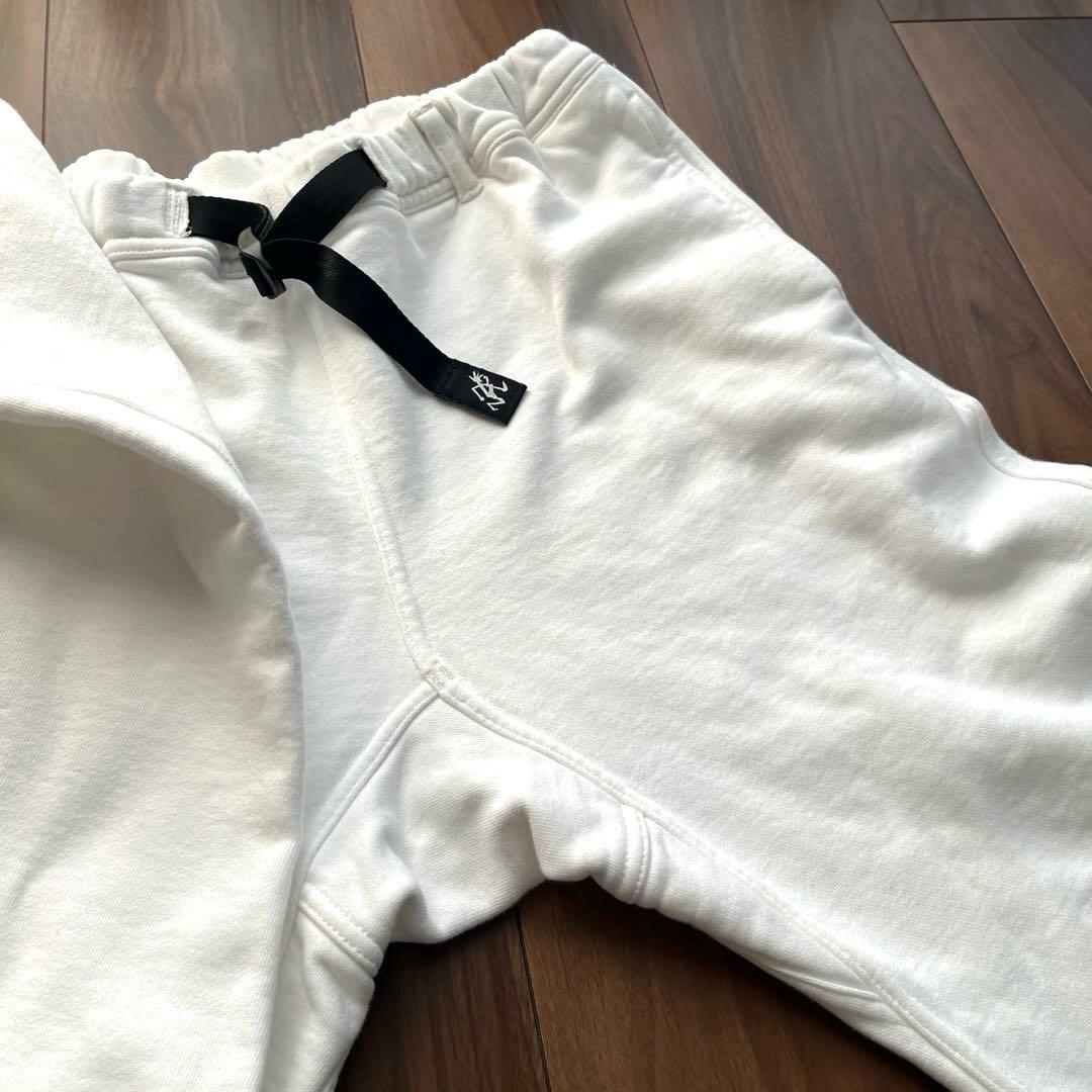 GRAMiCCi×BEAMSのコラボスエットパンツ ホワイト　 Mサイズ