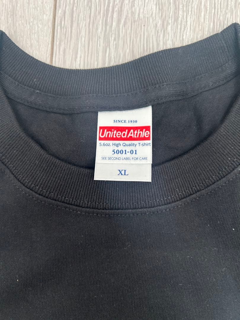 SRVNTZ XL ブラック Tシャツ JAPAN LOS ANGELES