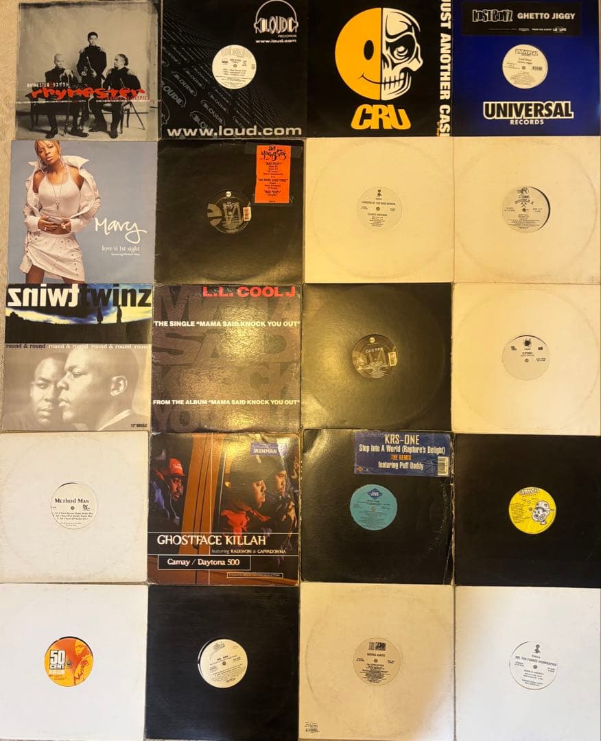 レア盤ライムスター入り 20枚セット HIPHOP classics 主に90年