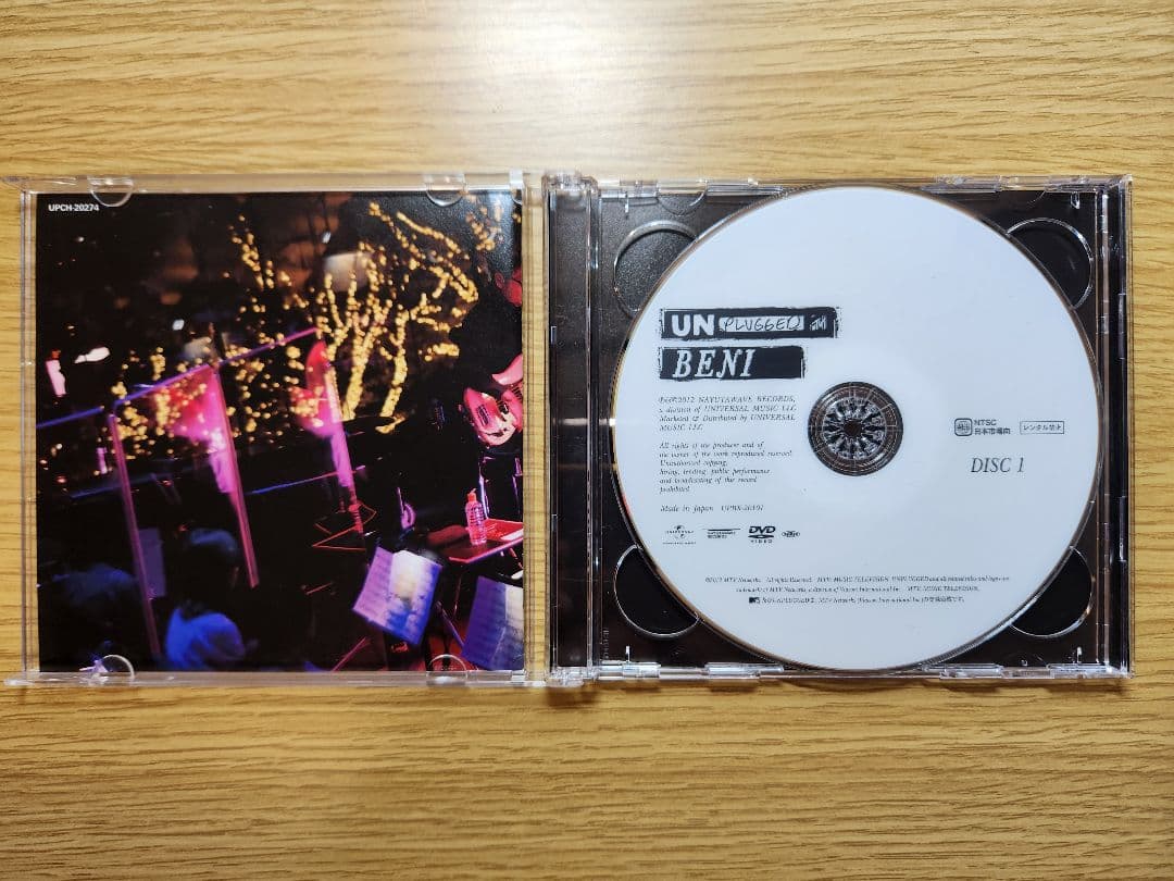 邦楽 BENI MTV Unplugged DVD CD