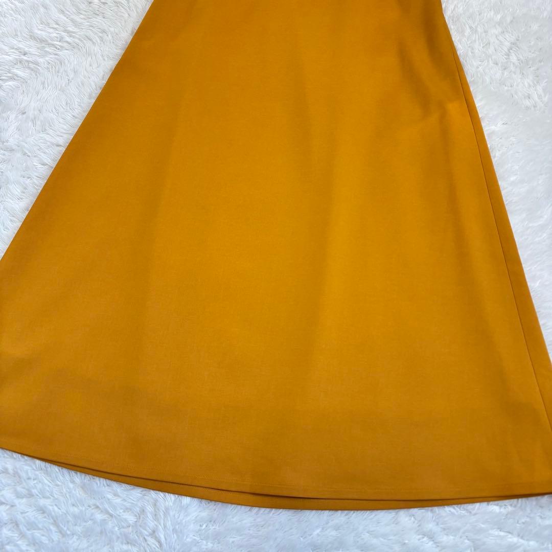 24年　FOXEY NEW YORK 44660 ロングスカート　ロゴプレート