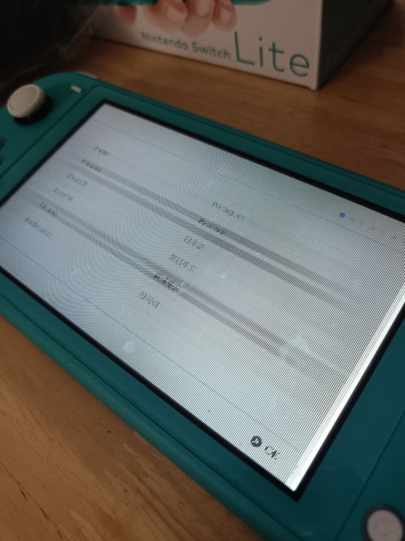 【ジャンク品】Nintendo Switch Lite ターコイズ 任天堂