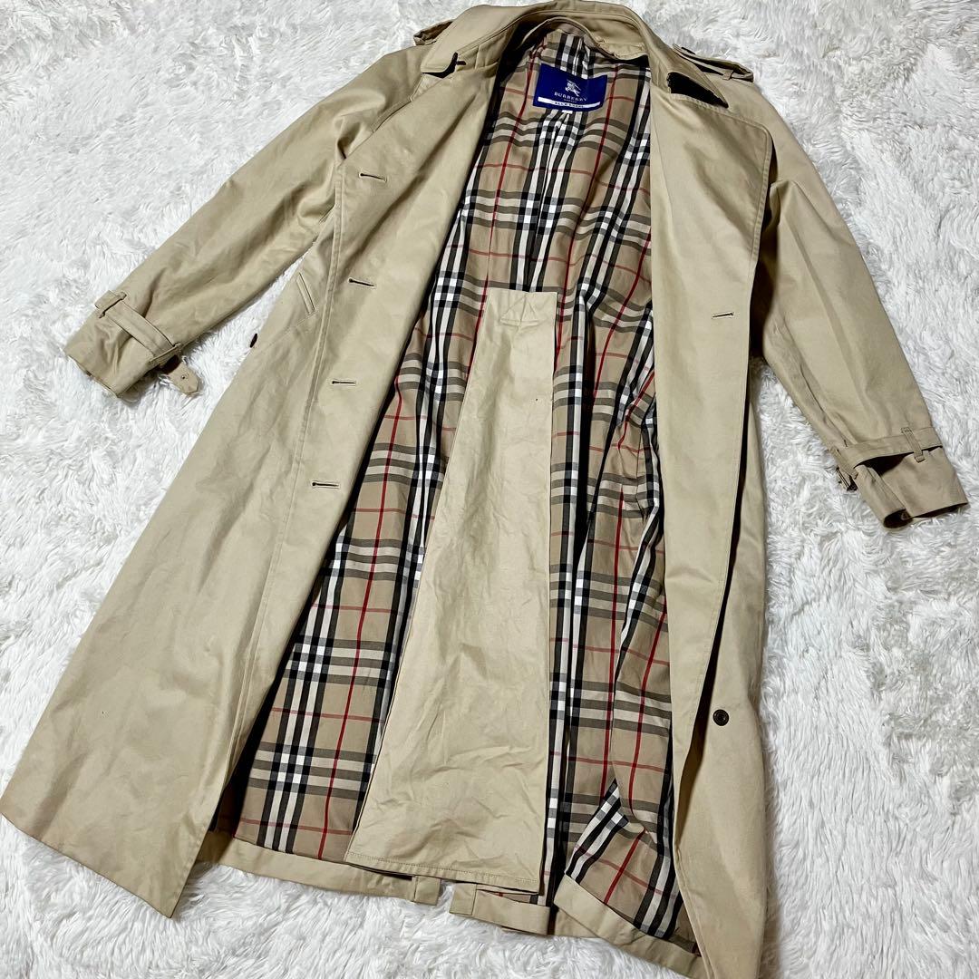 BURBERRY BLUE LABEL トレンチコート40 ライナーメガチェック